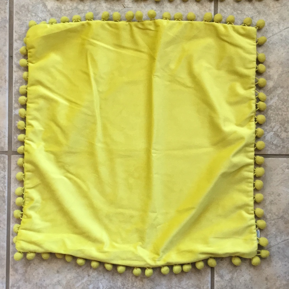 Mustard color pillow cover